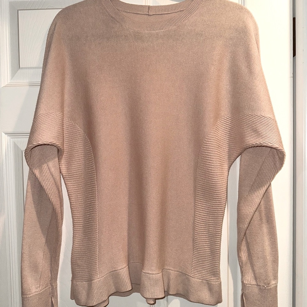 Lululemon Sweater in blush dusty rose
